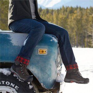 Duluth Trading Co. "Daily Denim" Flannel Lined Jeans